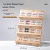 Solid Wood Nail Display Stand for Manicure Shops and Livestream Rooms
