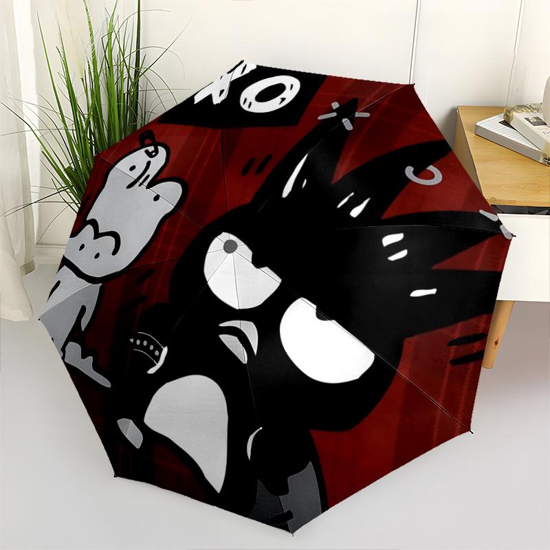 1pc XO Symbol Umbrella: Automatic Opening & Closing, Foldable Design, Outdoor, Perfect Gift for Fans, Travelers, Everyday Use.Z048