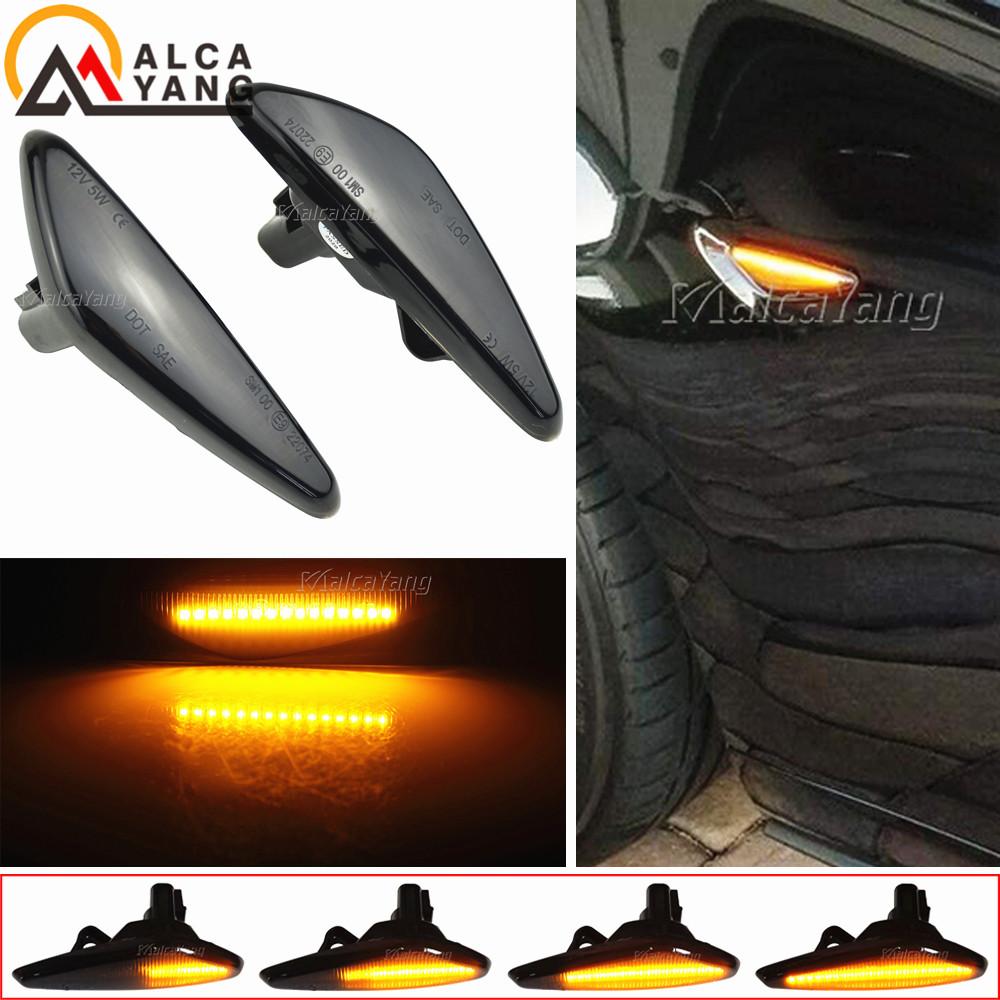 Dynamic Led Side Marker Turn Signal Repeater Light for Mazda MX-5 Miata RX8 Mazda5 CW Premacy Mazda 6 Atenza Fiat 124 Spider