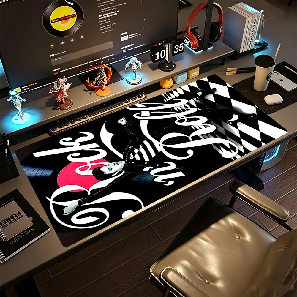 Elvis Presley Großes Mauspads Gaming Laptop Mauspads Schreibtischmatte Rutschfeste Gummibasis Perfekt für Büro Laptop Gaming Setup