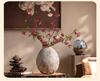 Wabi-Sabi Style Jingdezhen Ceramic Vase - Retro Coarse Pottery Centerpiece Jar
