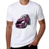 Purple Car Tshirt Utility Casual Work Tshirt