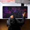 Neon Geometric Polygon Large XXL Mouse Pad Non-Slip Rubber Gaming Keyboard Deskmat Overlocked Computer Game Table Accessories