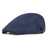 Men Newsboy Style Mesh Beret Hat Peaked Cap Golf Hat Breathable