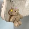 Teddy Bear Keychain Beige