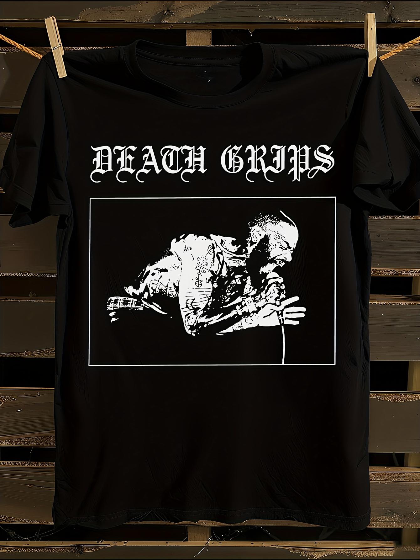 Death Grips Metal Band Graphic T-shirt XXXXL