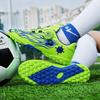 Football Boots Are Lightweight To Wear / Take Off with Rotating Buttons/ Rubber Soft Soles They Are Also Training Shoes Artificial Turf Soccer Shoes