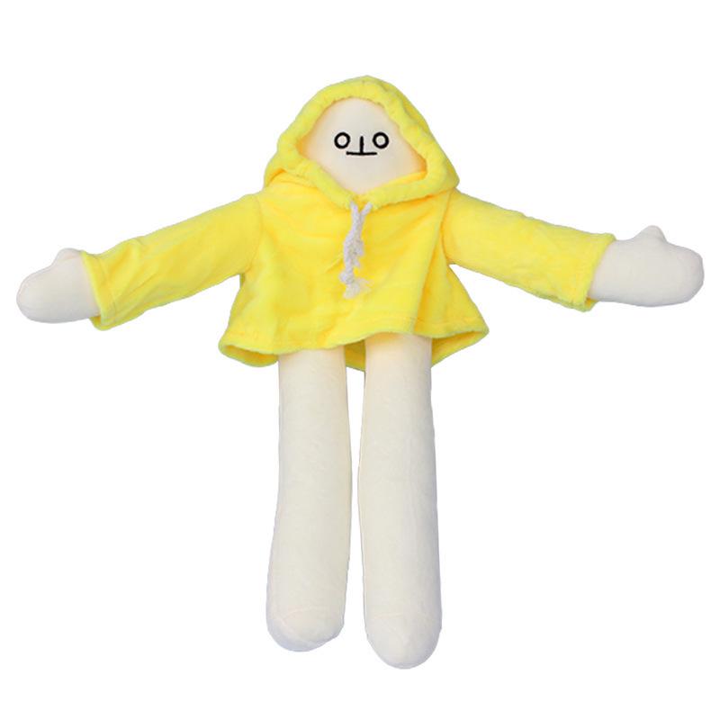 Banane Mann Emo Plüschtier – Niedlich, Bewegliche Gliedmaßen, Schrulliges Geburtstagsgeschenk