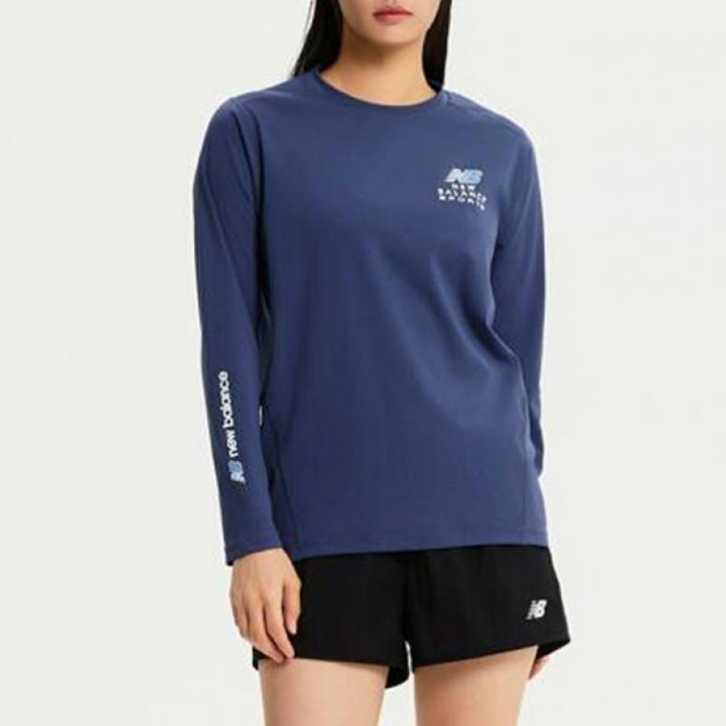 New Balance Half Club New Balance New Balance Common Basic Long Sleeve Rash Guard Nbnde22