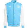 Adidas Inter Miami CF Anthem Jacket Semi Blue Burst/White Tint Unisex Outerwear JM5160