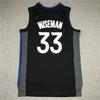 Embroidered Golden State Warriors Basketball Jersey 33 James Wiseman Mens Sports Fan Wear