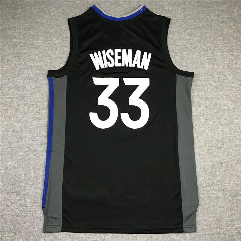 Embroidered Golden State Warriors Basketball Jersey 33 James Wiseman Mens Sports Fan Wear