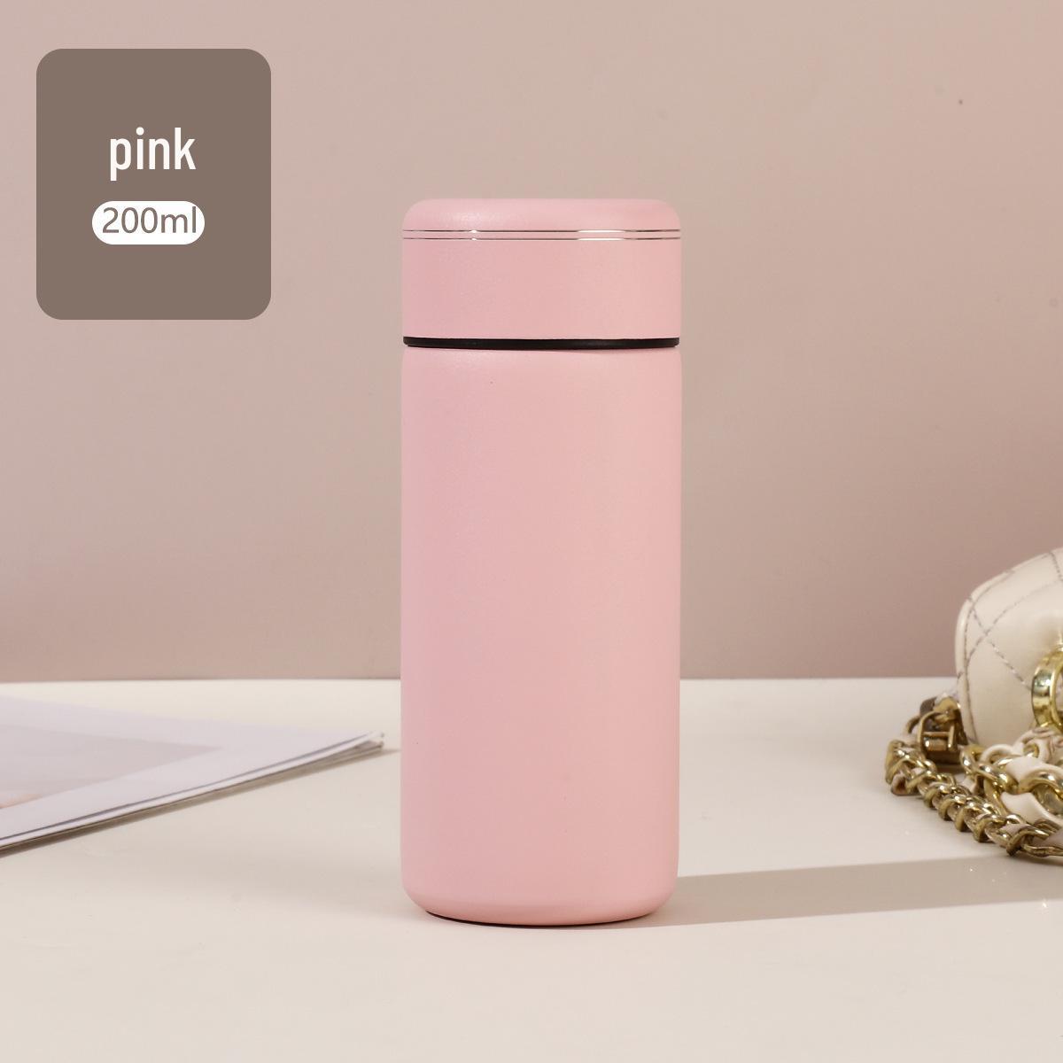 Mini Pocket 316 Stainless Steel Thermos Bottle - Stylish Water Cup for Girls 200ml-330ml