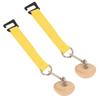 2PCS Pull Up Grip Balls Wood Half Sphere DIY Rock Climbing Holds Ball for Strength Training Hand Exercise Home Gym