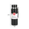 Premium 316 Stainless Steel Portable Sports Thermos with Tea Infuser and Lanyard