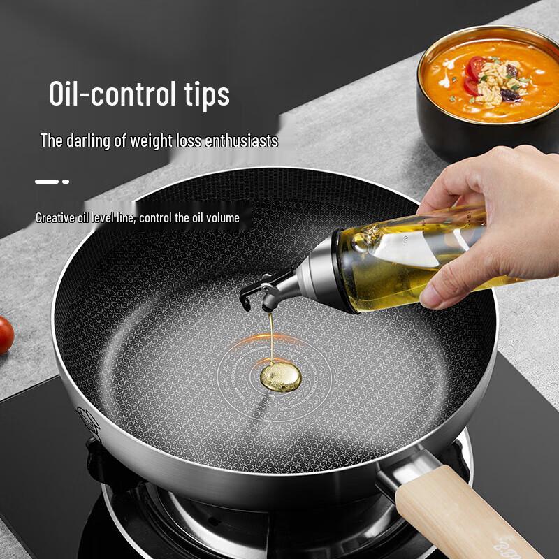 COOKER KING 316L Stainless Steel Non-Stick Frying Pan
