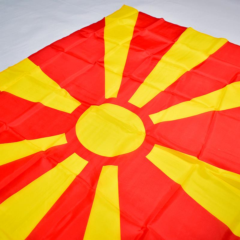 Macedonian 90*150cm Flag Banner