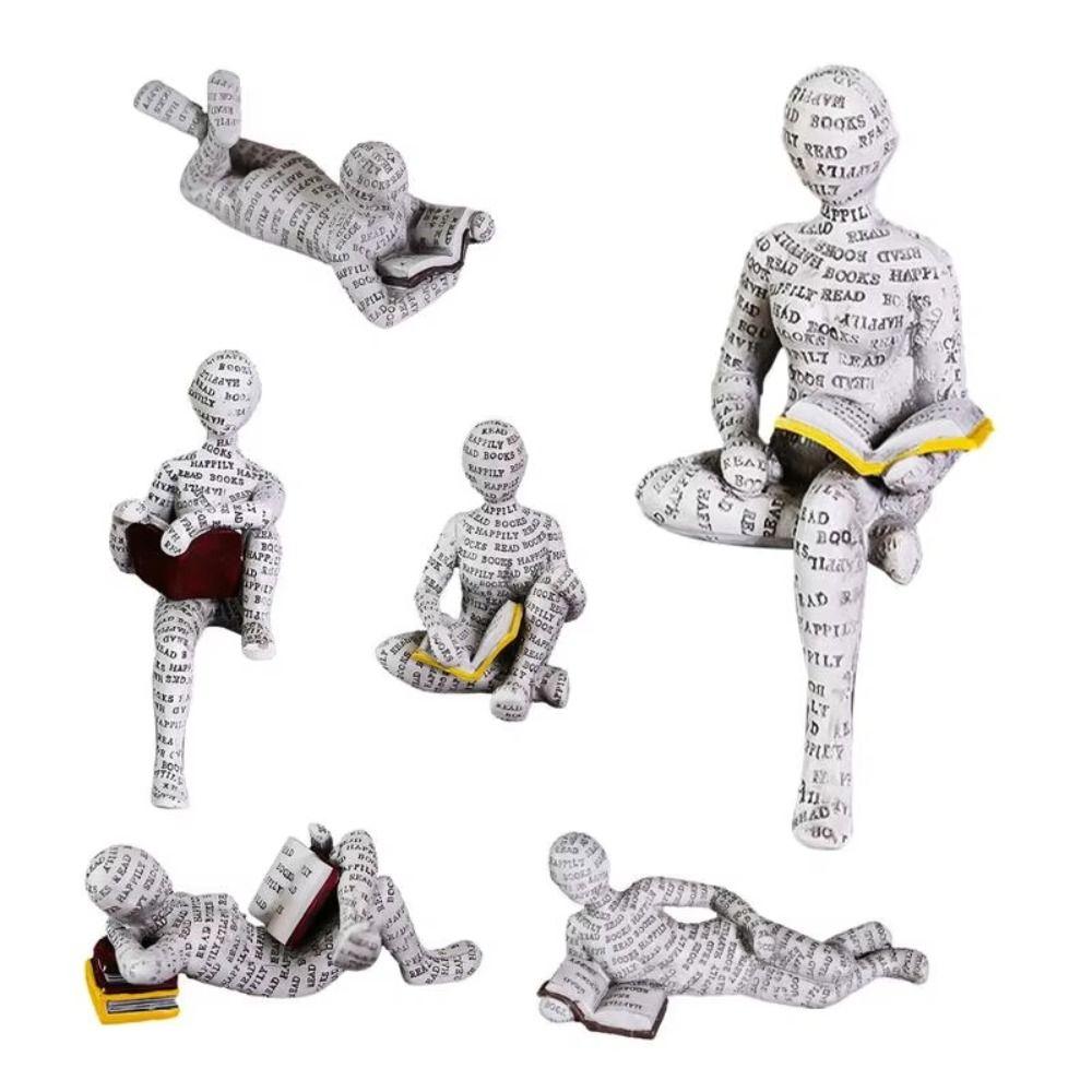 1 Stück Schreibtisch Ornament Zubehör Abstrakte Denker Skulptur Kunst Kreative Heim Büro Dekor Statue