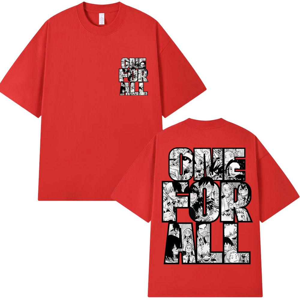 

Anime My Hero Academia Graphic T-Shirt Men Women Retro Harajuku T Shirts Oversized Cotton Casual Hipster T Shirt 2XL