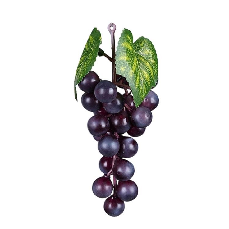 5 Strand Detailed Replicas Grape Faux PVC Fruit Decorations Perfect for Holiday Party Wedding Centerpieces