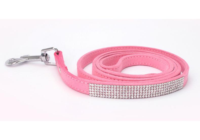 Collier en cristal et diamant pour chien et chat