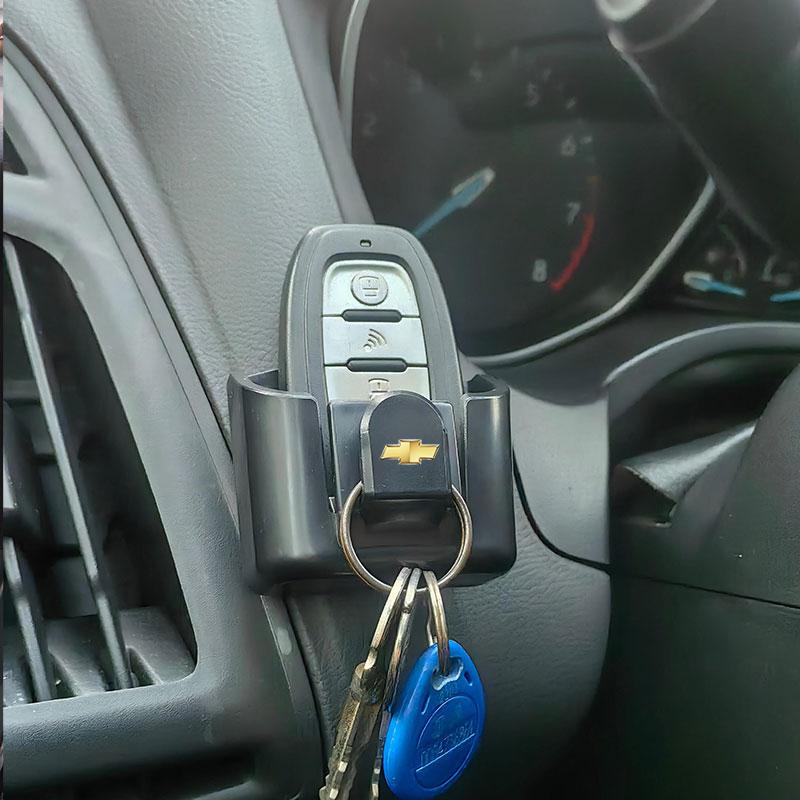 Car Remote Key Storage Box Auto Holder Case For Chevrolet Cruze Impala Malibu Silverado Cobalt Impala Onix pioneer Explorer Trax