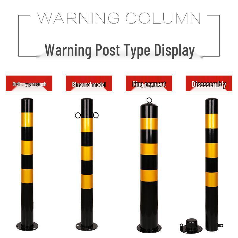 Thickened Steel Guardrail Posts & Anti-Collision Bollards - Road Barriers & Lane Dividers