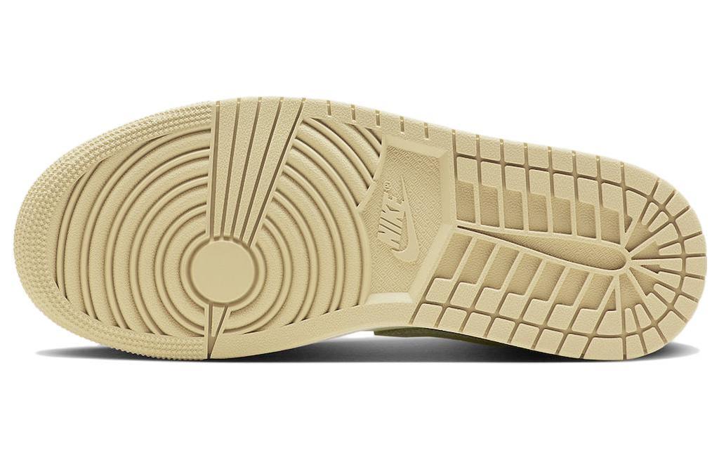 Jordan 1 Low Sail White Oil Green (Women's)