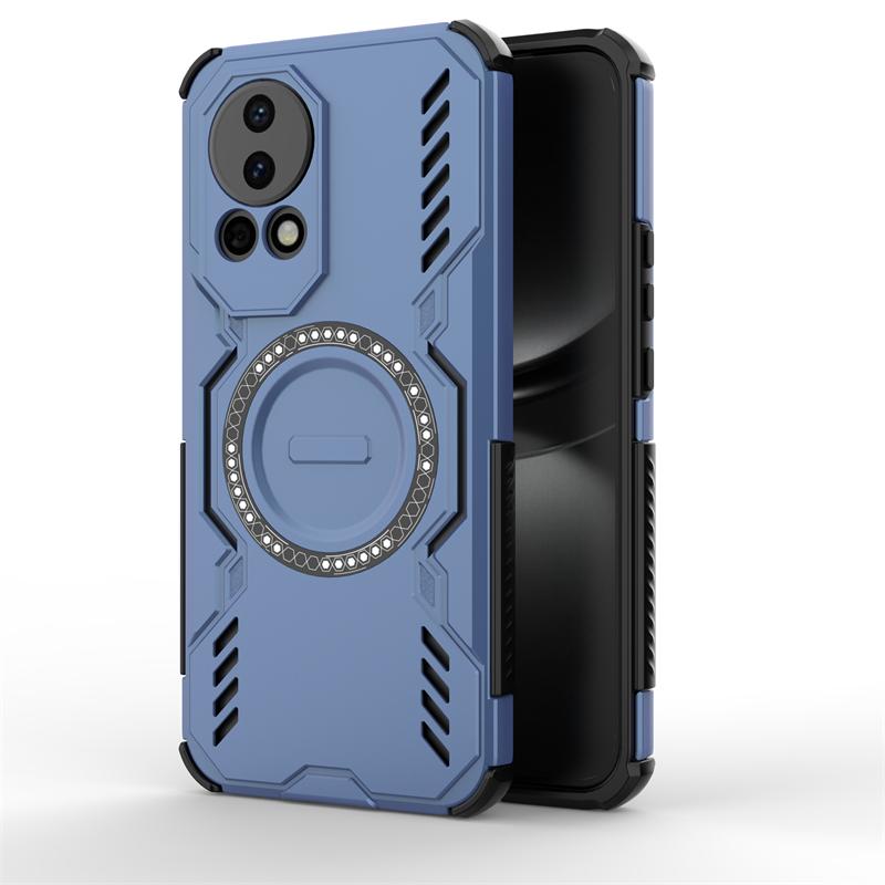 Panserdeksel For Huawei Nova 13 Magnetisk Adsorpsjon Trådløs Lade deksel For Huawei Nova 12 Deksel For Huawei Nova 13 Deksel 6,7 tommer