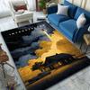 Multi-Size Interstellar Travel Pattern Carpet for Living Room Bedroom Sofa Home Decor Non-slip Floor Mat Large Size Luxury Gift