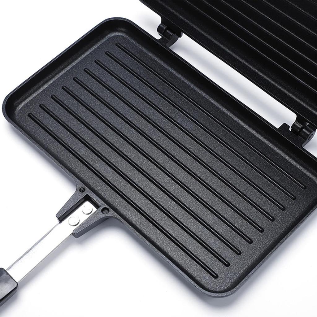 Hot Sandwich Hot Sandwich Direct Hot Sandwich Gas Stove Good Heat Separate Hot Direct Home Use Maker, Cooker, Flame, Toaster, Double-sided Cooking,
