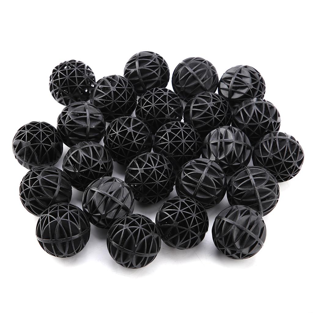 50Pcs Bio Porous Filter Biochemical Ball with Cotton Aquarium Pond Filter Material