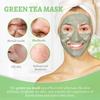 ANAiRUi Grüner Tee Tonmaske für das Gesicht, Porenverfeinerer, Mitesserentferner, 120g