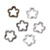 10pcs/lot 15x15mm Cute Hollow Flower Charms Connector Pendant Fit DIY Handmade Metal Alloy Jewelry Making Supplies