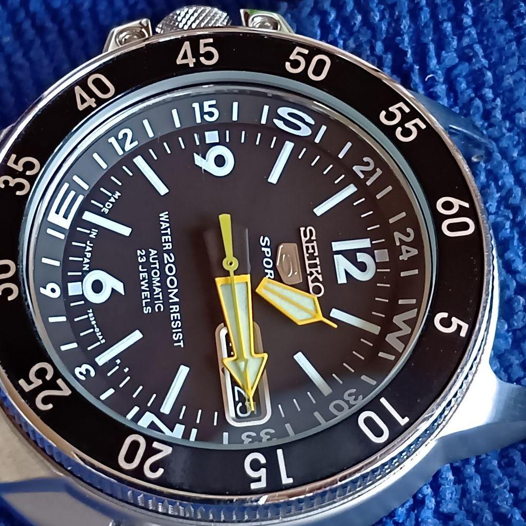 [USED] SEIKO 5 SPORTS Automatic Watch Atlas Made In Japan