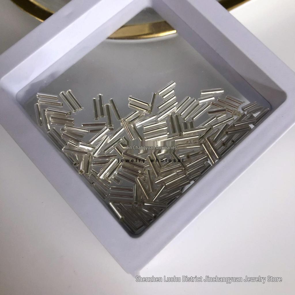 Deep Blue Series: 12-Color Seed Bead & Sequin Set for DIY Clothing Accessories