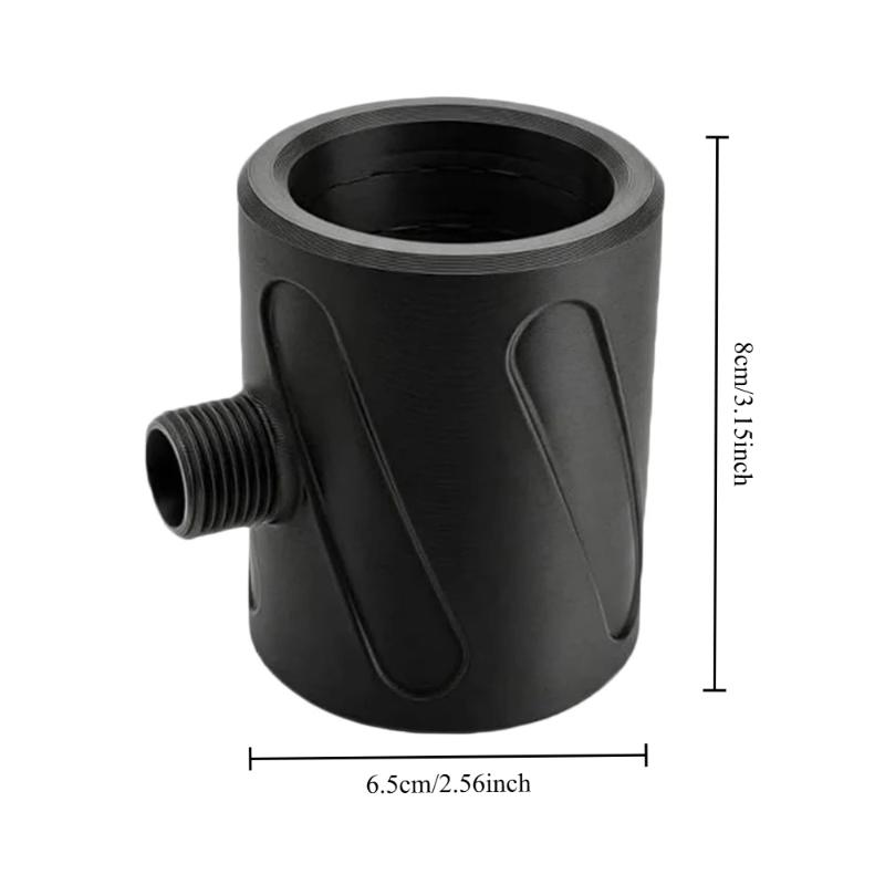 1 Pezzo Soffione Doccia Portatile Stampato 3D per Uomo Alta Pressione Ugello a Spirale Circolare Massaggio Sciacquo Accessori Soffione Doccia