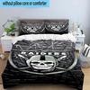 3PCS Rai-ders Football Legacy 3pcs Bedding,Including 3PCS Duvet Cover And 2pcs Pillowcases Perfect for Christmas,Ideal for Bedroom, Dormitory