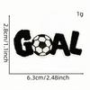 Colorful Cartoon Football Embroidery Iron-on Patch Badge for Clothing