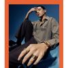 Adjustable Open Ring Men Women Vintage Dragon Claw Design Copper Band With Black Electroplated Finish Retro Style