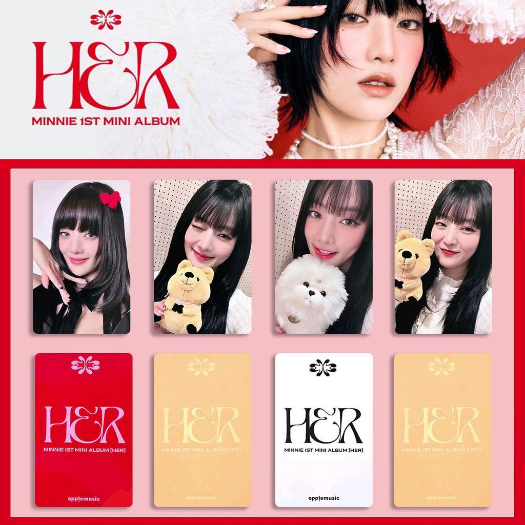 (G)I-DLE Minnie SOLO Photocard - HER Merchandise Bonus Photocard Kim Minnie