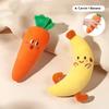 Cute Vegetables Fruits Baby Soothing Plush Toy Stuffed Soothing Doll Newborn Baby Sleeping Comfort Toy Crib Stroller Decor