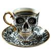 Stylish Resin Skull Coffee Mug Bonehead Design Gothic Skull Crusher Coffee Skeleton Head Mugs Collectors