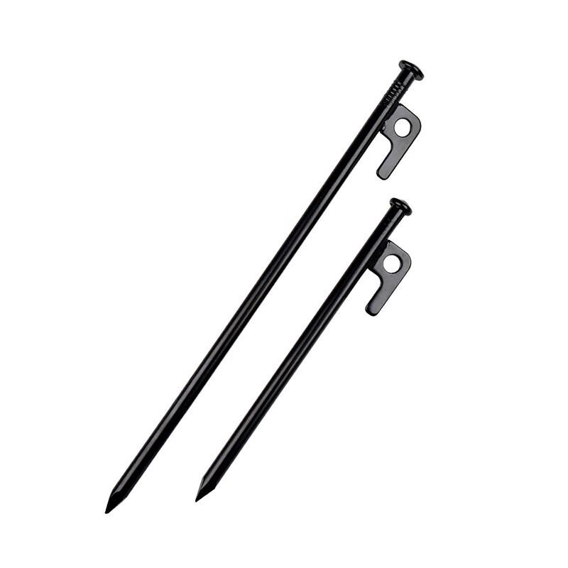 OEING Outdoor Portable Cast Steel Tent Pegs