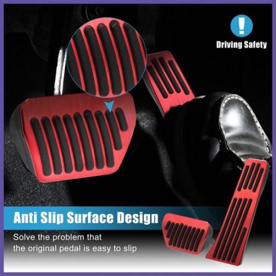 Gas Brake Pedal Cover for BMW 1 2 3 4 5 7 Series 14-19 Aluminum Alloy