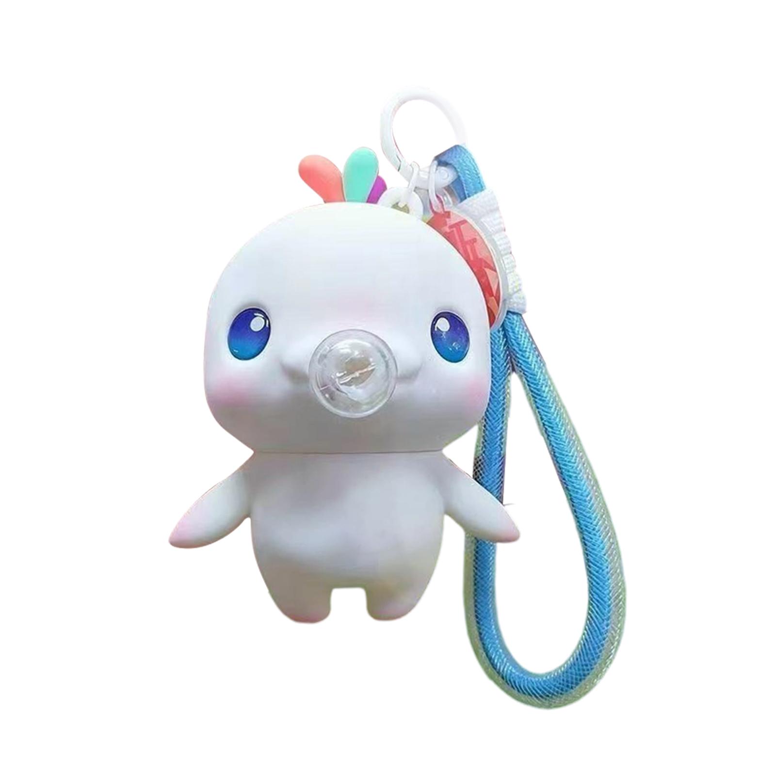 Талисман Игр, Большая Курица Бэй, Дующий, Ян, Меняющая Цвет Игрушка-Антистресс, Брелок One Size