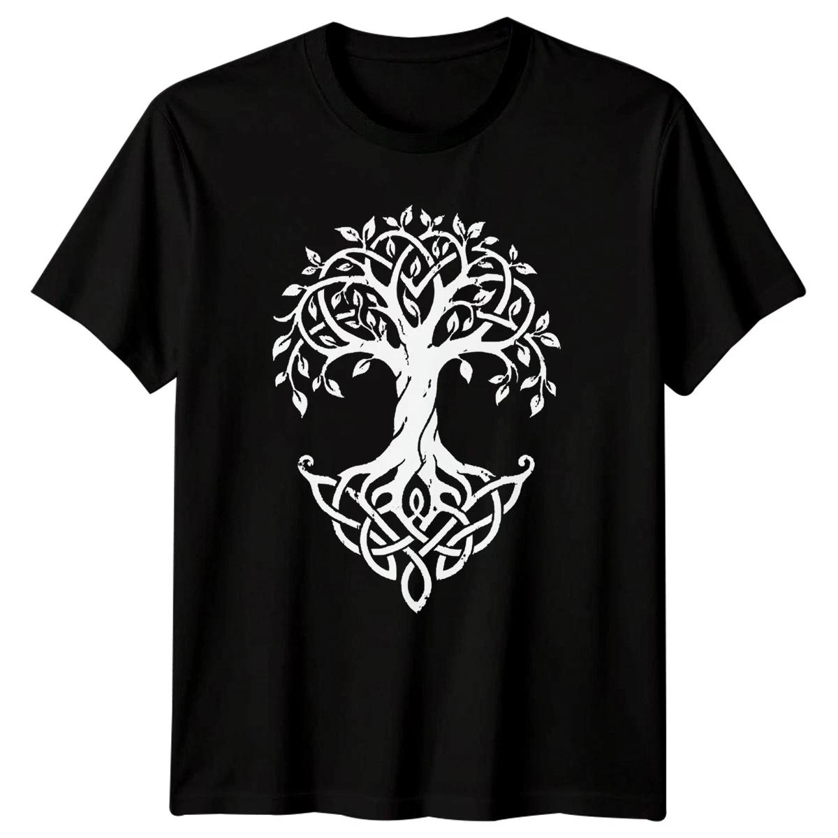 Tree Of Life Celtic Symbolism Mens T-Shirt Mythology Roots M