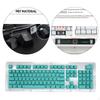 Decorative PBT 104 Keys for 61 68 72 98 Mechanical Keyboard Universal Comfortable with Key Puller