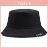 Fashion Unisex Bucket Hat With Large Metal Rivet And Wide Brim For Streetwear Style