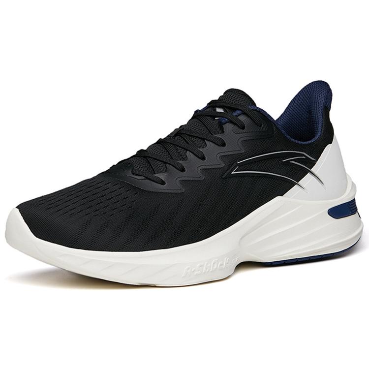 New Anta DuCi1 Abrasion Resistant Breathable Low Top Running Shoes Men's Black 112215520-2